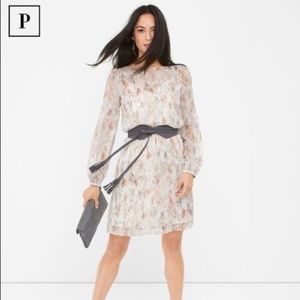 PETITE GEO-PRINT BOHO DRESS
